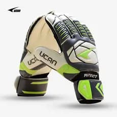 Wokai: UCAN/UCAN/Ruike Novo Estilo Goleiro Luvas de Proteção de Dedo Engrossadas Luvas de Goleiro de Futebol VD8511