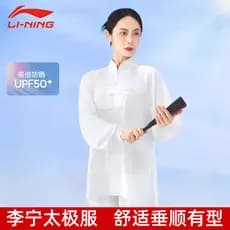 Li Ning Tai Chi Roupas Femininas Profissionais de Oito Seções Jin Roupas de Desempenho de Artes Marciais Novo Estilo Tai