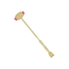 Martelo de massagem martelo de saúde coceira mãos raspar plástico bambu ancinho meridiano bater volta batedor não peça a