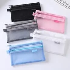Jinhuasheng Estojo criativo para lápis Bolsa de papelaria Bolsa de cosméticos Bolsa de exame estilo japonês coreano Bols
