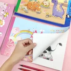 Crianças dos desenhos animados pintura livro desenho livro pintura livro crianças Graffiti livro pré-escolar desenho liv