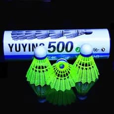 Yuying Nylon Badminton Yuying 600 Bola de Nylon Durável Interior Exterior Badminton Plástico Badminton À Prova de Vento