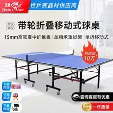 Peixes Lejie genuíno 501V mesa de tênis de mesa dobrável portátil treinamento de competição interior mesa de tênis de me