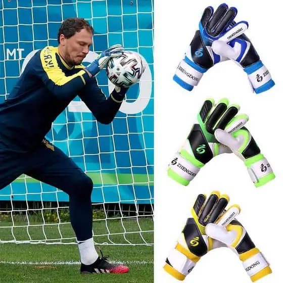 Goleiro de futebol profissional luvas dedicadas lojista crianças estudantes do ensino fundamental cinto masculino proteç