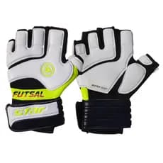 Luvas de goleiro Shida genuínas, luvas de meio dedo sem proteção para os dedos, luvas de futebol internas, adultos e cri