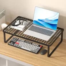 Suporte para Laptop Base de resfriamento Rack de churrasco Rack de suporte espesso Prateleira de resfriamento de aço car