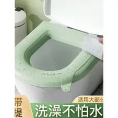 Assento sanitário à prova d'água, quatro estações, Universal, verão, anel de espuma, capa de vaso sanitário, lavável, li