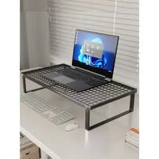 Suporte para Laptop Estrutura de suporte para computador Mesa de computador Estrutura de aumento Jogo Notebook Moldura d