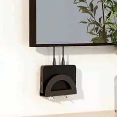 Armazenamento de roteador retrátil sem perfuração TV Top Box Estrutura de suporte ajustável WiFi Prateleira de armazenam