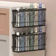 Porta do agregado familiar guarda-chuva rack de armazenamento atrás da porta fixado na parede guarda-chuva dreno rack po