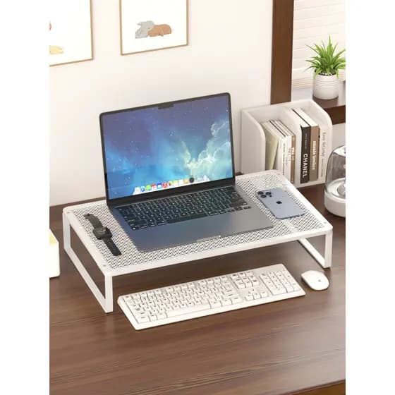 Suporte de computador notebook Monitor prateleira jogo notebook Rack elevado colocação refrigeração mesa Desktop suporte
