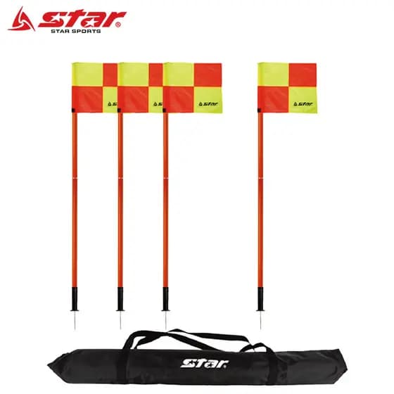 Star SN402C Bandeira de canto de futebol Tipo de separação de solo Equipamento de treinamento de competição