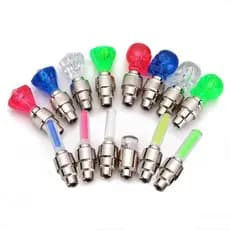 Válvula de bicicleta luz Sensor vibração colorido bocal luz Mountain Bike equipamentos rodas quentes roda noite equitaçã