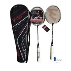 Kaiwei Raquete de Badminton 0106 Raquete Dupla Adulto Ofensiva Liga de Alumínio Iniciante Crianças Alunos da Escola Prim
