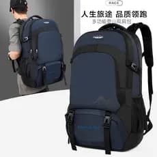 Nova mochila masculina mochila de grande capacidade viagem ao ar livre bagagem de grandes dimensões viagem à prova dwate
