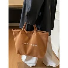 Camurça Melade estilo Retro grande capacidade sacola feminina 2025 novo estilo All-Match Commuter simples bolsa