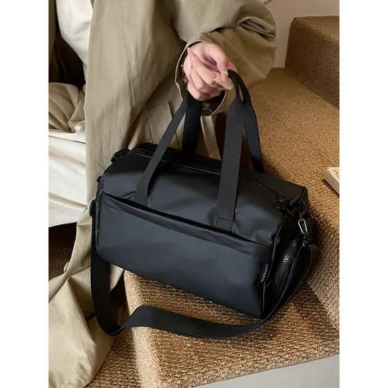 Bolsa de viagem de curta distância feminina novo estilo grande capacidade portátil Oxford pano mensageiro saco de treina