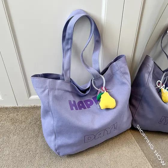 Ins bolsa mãe de lona 2026 novo estilo bolsa de pano de grande capacidade bolsa de mamãe influenciador portátil All-Matc