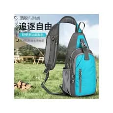 2024 outono novo estilo unissex saco de peito versão coreana moda na moda bolsa ombro Crossbody esportes mochila repelen