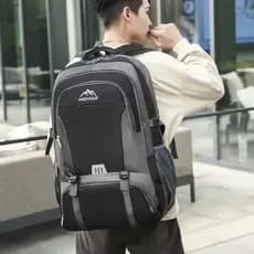 Mochila unissex de tamanho grande, à prova d'água, tecido Oxford, bagagem ao ar livre, bolsa grande, mochila de viagem d