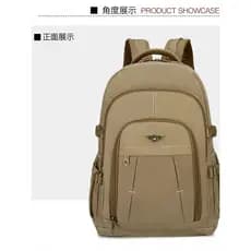 Bolsa de lona resistente ao desgaste de grande capacidade mochila de viagem unissex mochila de bagagem estudante bolsa e