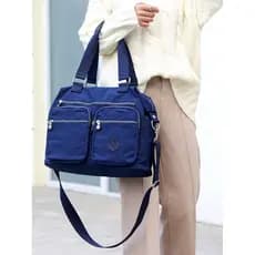 Novo estilo de um ombro grande saco feminino à prova dwaterproof água saco de pano de náilon grande capacidade saco do m