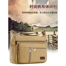 Bolsa de lona Extra grande masculina, resistente ao desgaste, bolsa de ferramentas para canteiro de obras, grande bolsa
