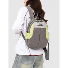 Mochila leve ao ar livre das mulheres dos homens mochila de descompressão estudante mochila diária Commuter mochila de c