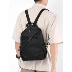 Mochila masculina portátil viagem ao ar livre ciclismo leve mochila viagem montanhismo lazer Campus saco de peito