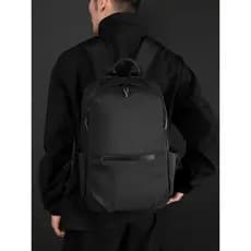 Mochila masculina estilo empresarial viagem de negócios bolsa de computador masculina à prova d'água caminhadas mochila