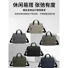 Aotian bolsa masculina maleta de negócios bolsa de computador masculina de grande capacidade tecido Oxford viagem de neg