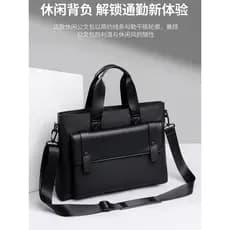 2026 novo estilo maleta masculina de negócios computador bolsa Casual Commuter saco moda ombro saco do mensageiro saco e