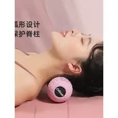 Fáscia bola amendoim massageador pé rolo volta ombro pescoço coluna pilar pé arco pé músculo profundo relaxar tamanho gr