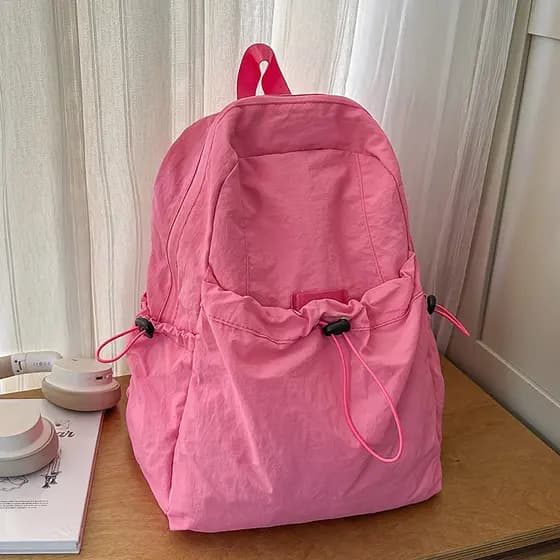 Mochila de viagem feminina leve passeio primavera novo estilo lazer mochila de viagem Ultra-leve nicho mochila feminina