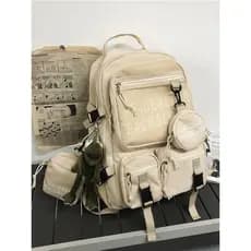 Estilo americano mochila meninos meninas High street na moda lazer viagem mochila rua Wear grande capacidade mochila ao