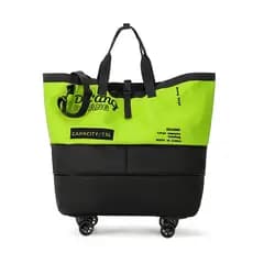 Super grande capacidade saco de bagagem feminino polia saco de viagem masculino leve sapato armazém saco de armazenament
