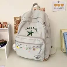 Americano High Street mochila Casual simples saco de escola 2025 novo estilo moda esportes mochila leve à prova dwaterpr