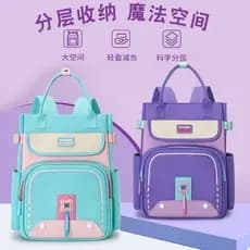 Alunos do ensino fundamental mochilas escolares meninos meninas proteção cume reduzir carga mochilas um dois três a cinc