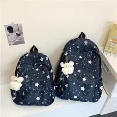 Novo estilo infantil ultraleve tutorial mochila menino primavera turismo estudo mochila feminina turismo ao ar livre tut