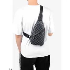Moda masculina estilo 2024 novo estilo bolsa de peito ombro mensageiro saco peito Casual Street Wear bolsa de ombro saco