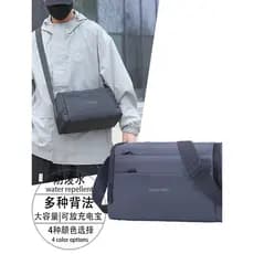 Original de alto valor novo estilo grande capacidade saco do mensageiro moda Casual masculino ombro nicho japonês Outing