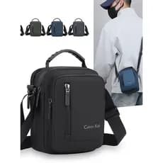 Nova bolsa mensageiro masculina de um ombro de grande capacidade multifuncional à prova d'água mochila esportiva ao ar l