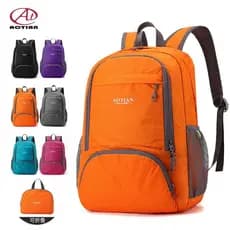Leve dobrável mochila ao ar livre Ultra-leve portátil saco de pele feminino saco de escalada 2025 viagem pequena mochila
