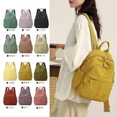 Mochila leve de alto valor para mulheres, mochila Oxford pano 2025, novo estilo, lona, viagem, passeio, mamãe, pequena b