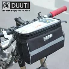 Bolsa para celular com tela sensível ao toque para bicicleta, bolsa para guidão, bicicleta ao ar livre, Mountain bike, f