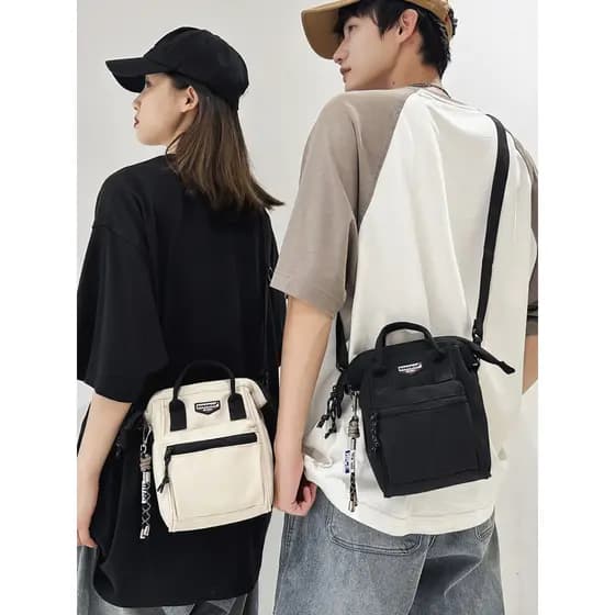 Bolsa mensageiro de ombro feminina Mini mochila multiuso Casual esportes pequena mochila nicho Design Commuter pequena m