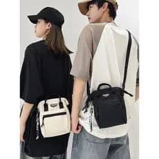 Bolsa mensageiro de ombro feminina Mini mochila multiuso Casual esportes pequena mochila nicho Design Commuter pequena m