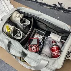 Bolsa de viagem de curta distância masculina de grande capacidade portátil saco de armazenamento treinamento ginásio sac