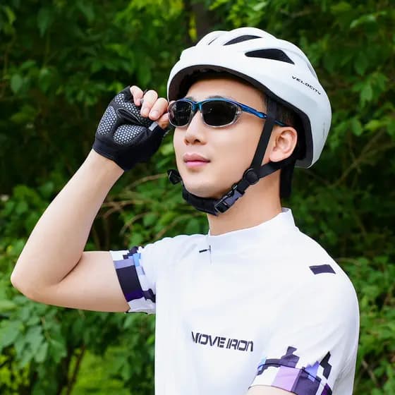 Óculos polarizados para miopia para ciclismo ao ar livre, dia e noite, lentes de desmontagem gratuitas de dupla utilizaç