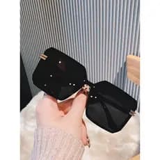 Influenciador modelo usar óculos de sol nova moda feminina estilo coreano polarizado óculos de sol moda rua tiro grande